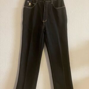 Vintage Chic Dark Denim Bootcut Jeans for Women